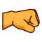 Right-Facing Fist emoji on Emojidex